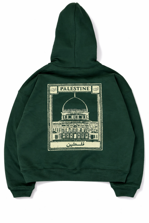Palestine Stamp Hoodie