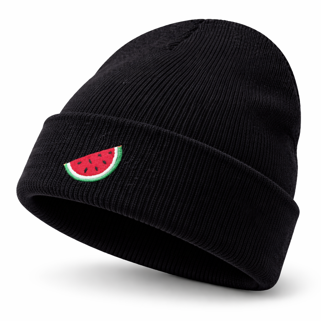 Watermelon Embroidered Beanie